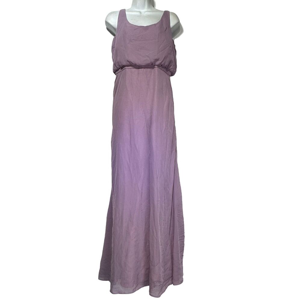 weddington way gathered long evening gown prom dress Size 6